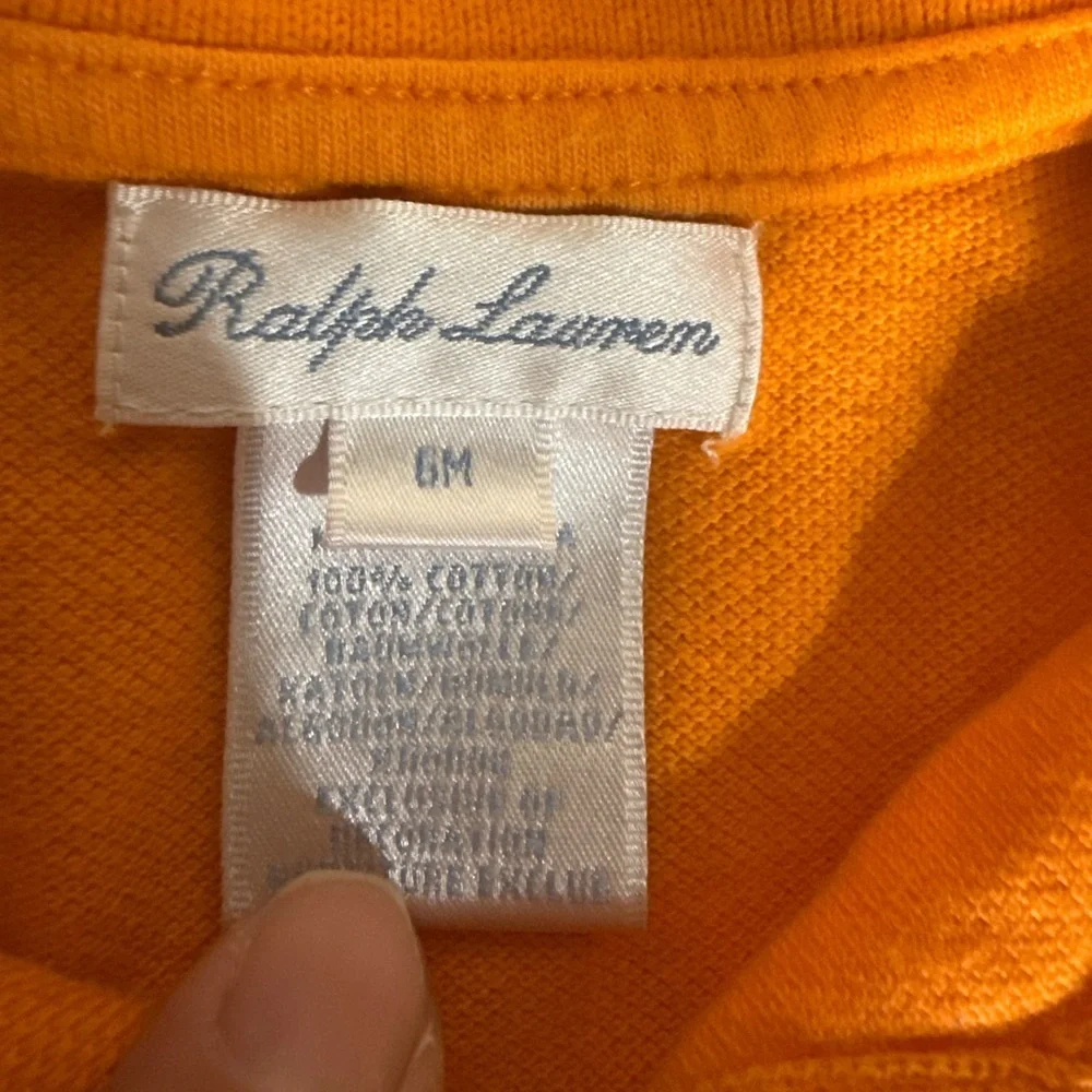 Ralph Lauren Bright Orange Kids Polo